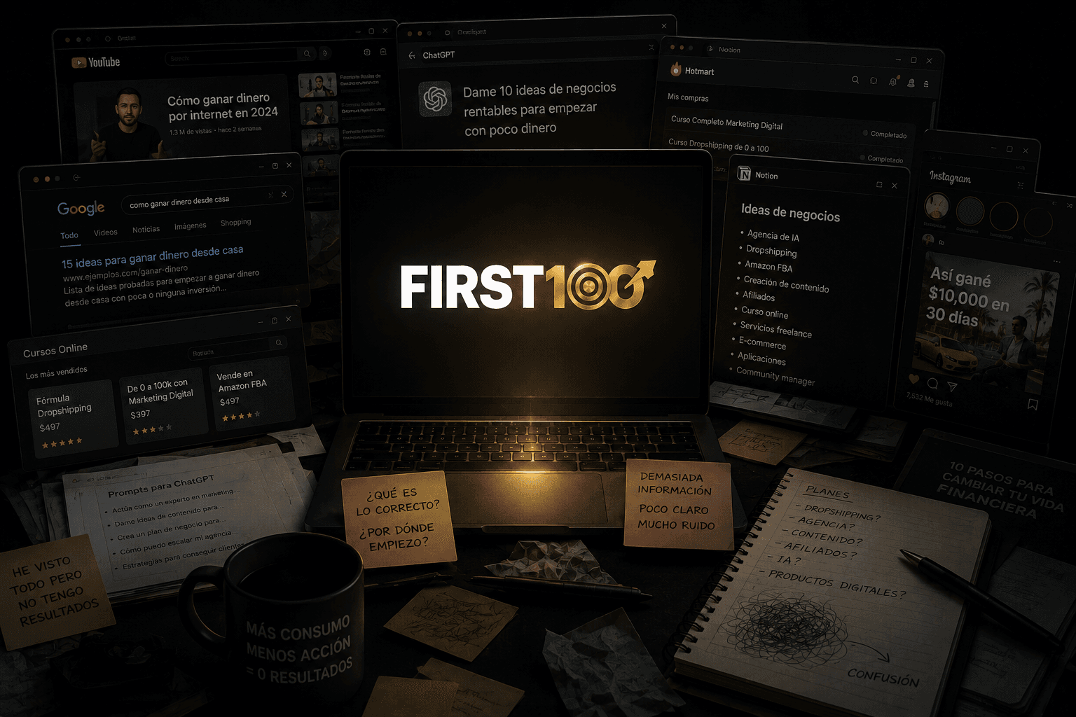 Visual principal de FIRST100